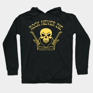 Rock never die Hoodie